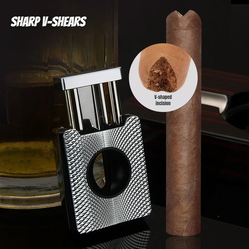 Premium Stainless Steel Cigar  - огляд і ціна Cigar Cutter Set