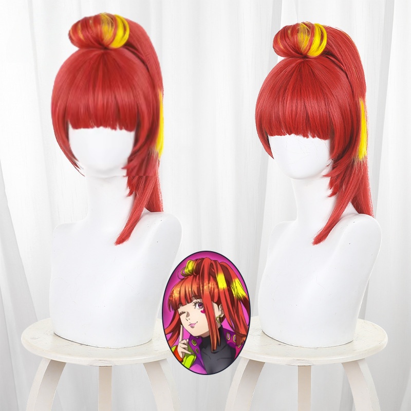 Anime Gnosia SQ Cosplay Wig Br - огляд і ціна Men'S Yellow Accessories