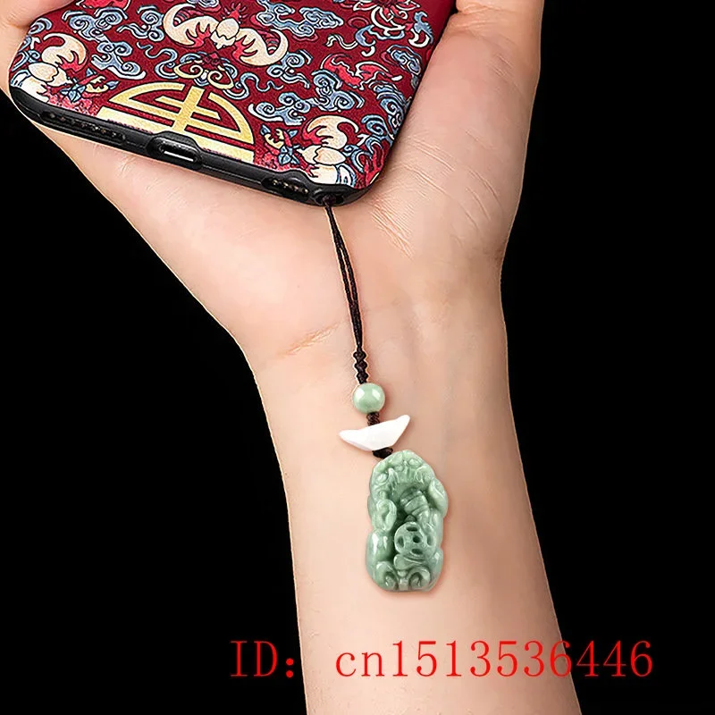 Burmese Emerald Pixiu Yuanbao  - огляд і ціна Men Accessories Chain