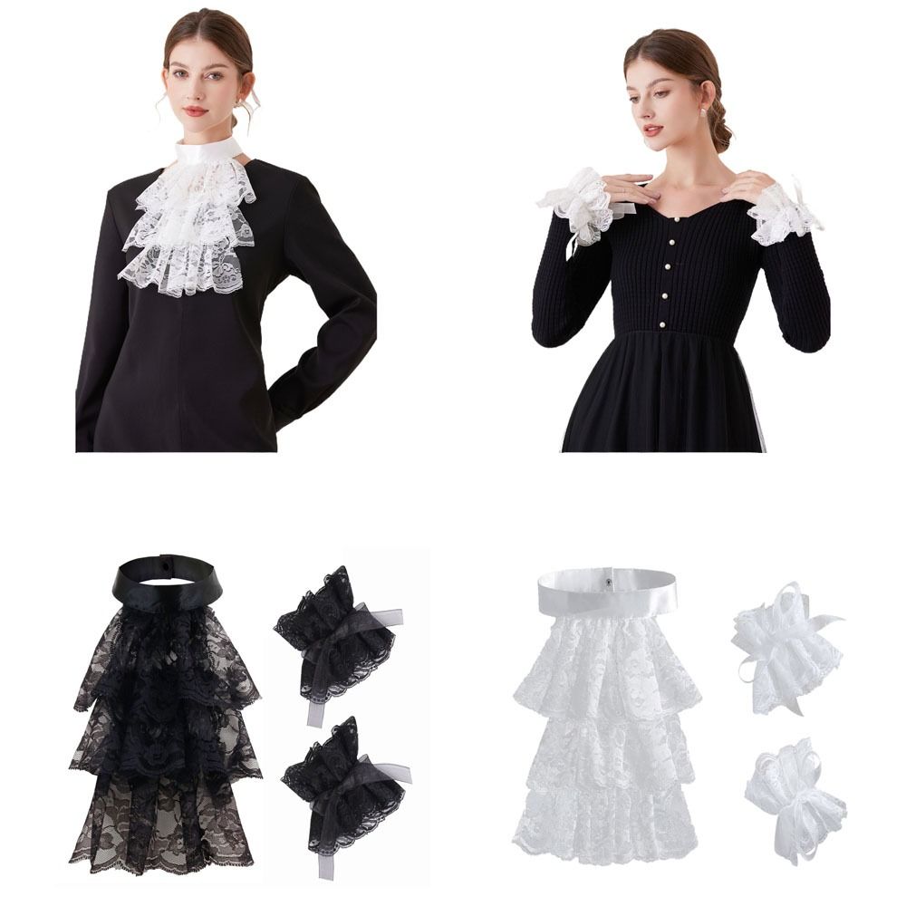 Fashion Victorian Lace Jabot C - огляд і ціна Men Accessories For Wrist