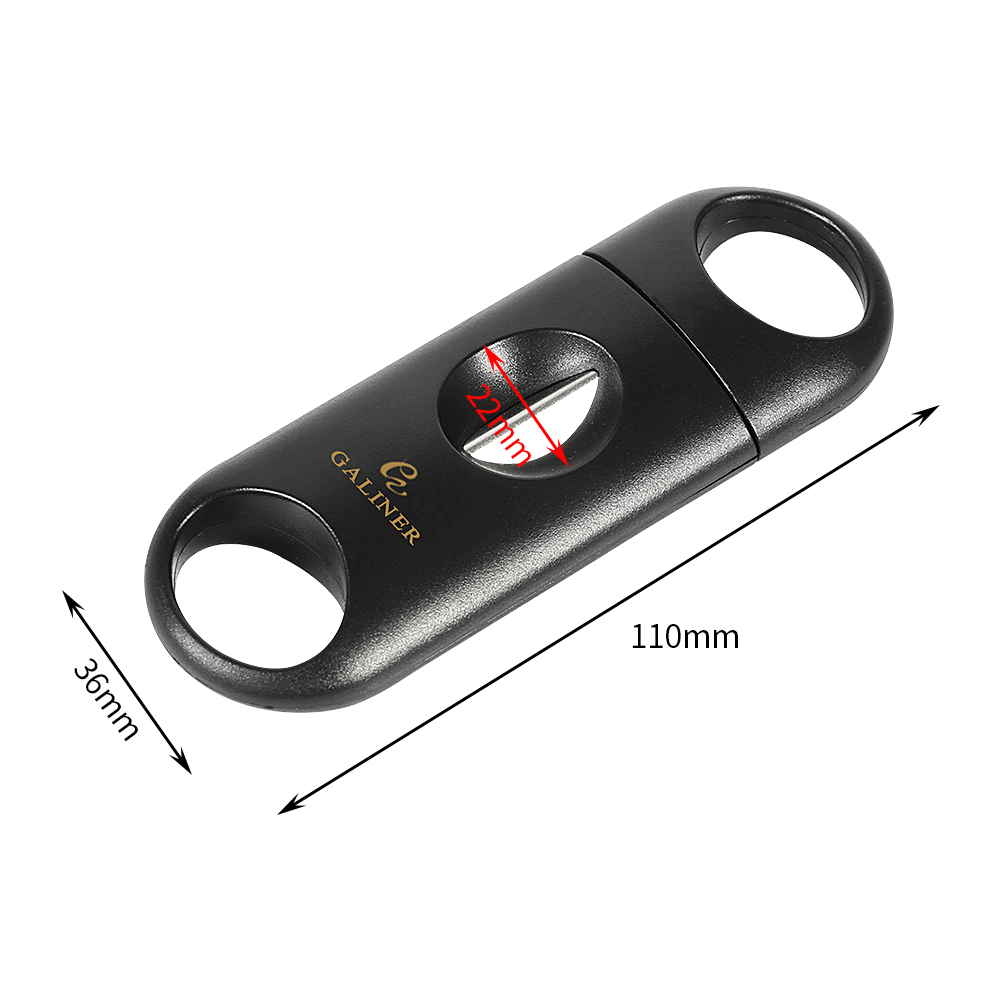 GALINER Plastic V Cut Stainles - огляд і ціна Cigar Cutter Set