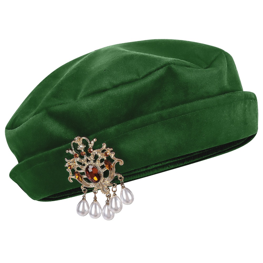 Men Medieval Tudor Beret Hat R - огляд і ціна Medieval Men'S Accessories