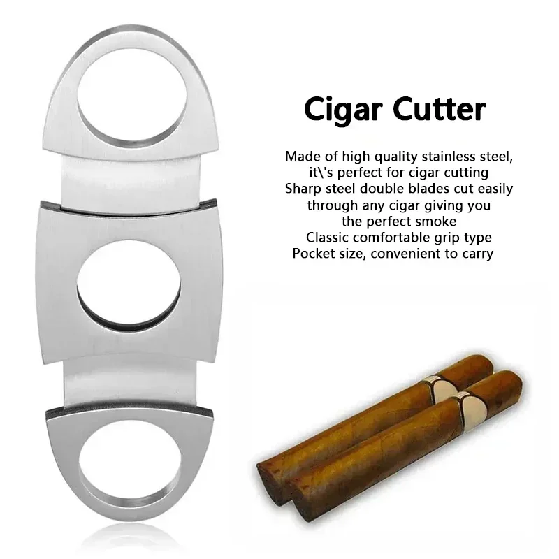 Stainless Steel Cigar Cutter S - огляд і ціна Cigar Cutter Set