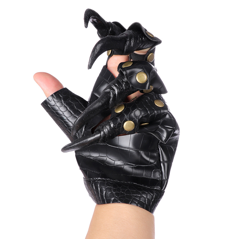 Steampunk PU Leather Fingerles - огляд і ціна Medieval Men'S Accessories