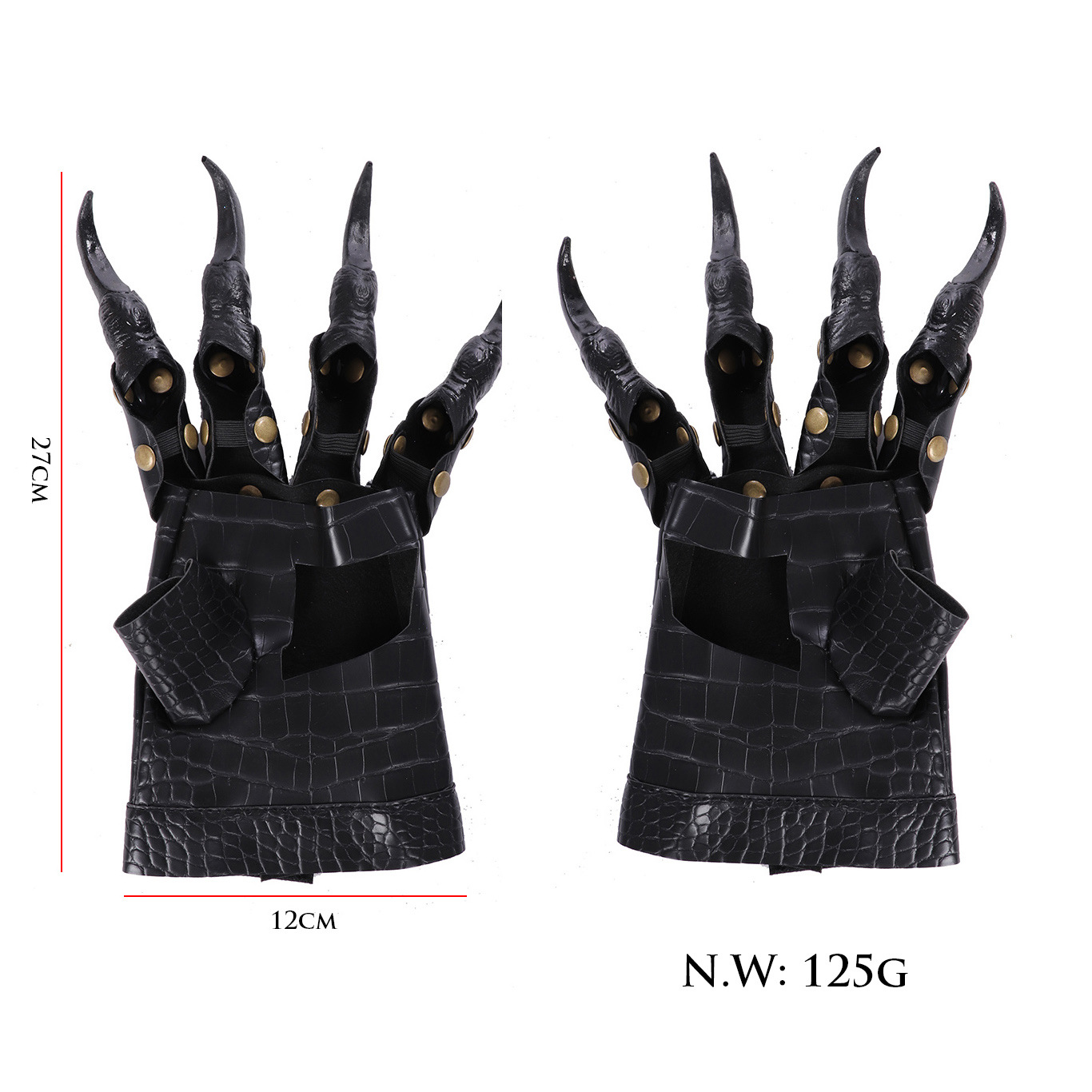 Steampunk PU Leather Fingerles - огляд і ціна Medieval Men'S Accessories