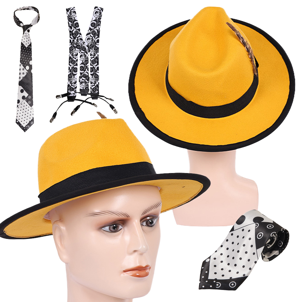Fantasia 1994 Jim Movie Mask S - огляд і ціна Men'S Yellow Accessories