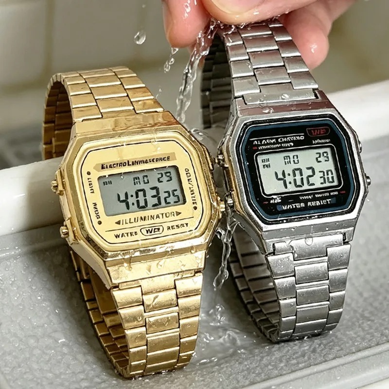 Luxury F91W Steel Band Watches - огляд і ціна Men Accessories For Wrist