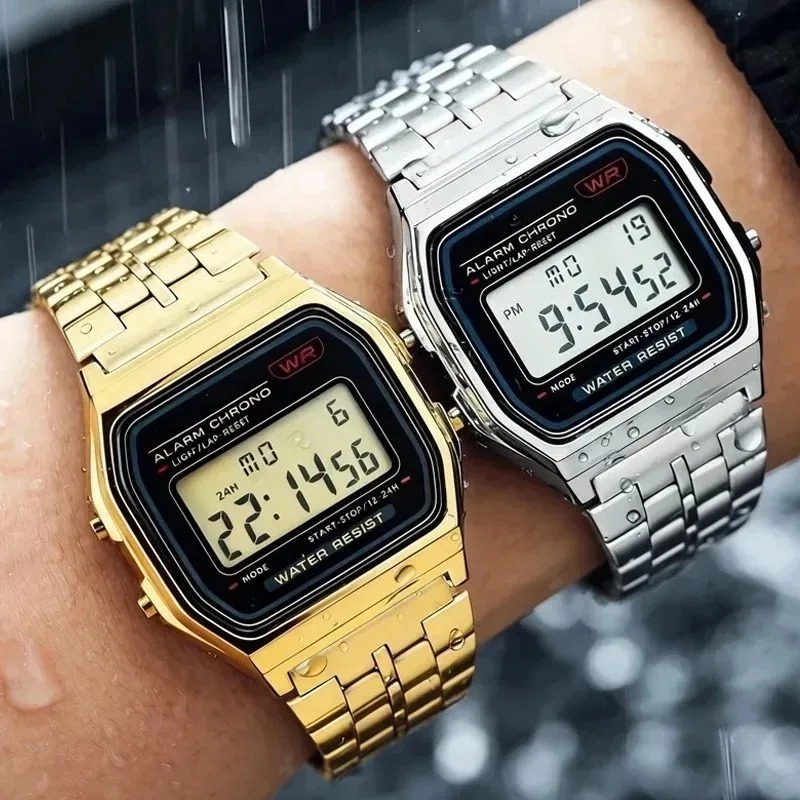 Luxury F91W Steel Band Watches - огляд і ціна Men Accessories For Wrist