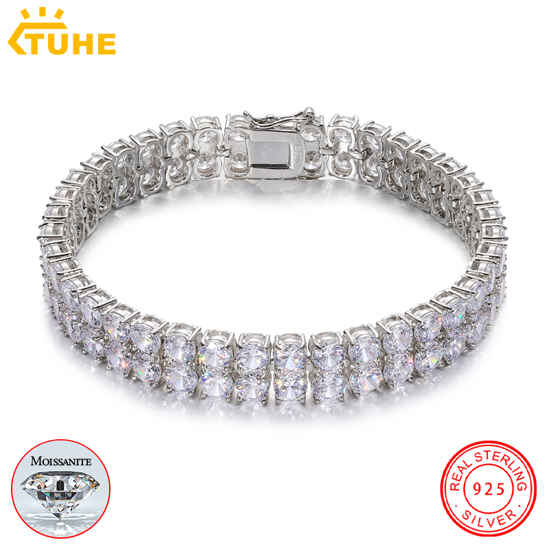TUHE Unisex iced out Moissanit - огляд і ціна Men Accessories Gift Box