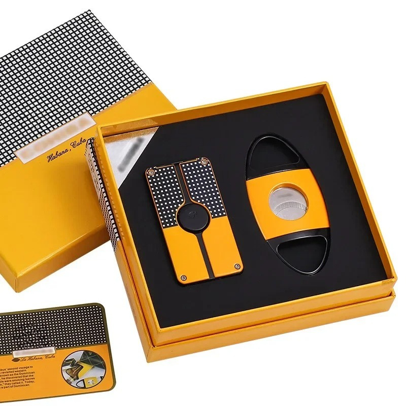 NEW Double-Bladed Straight Pun - огляд і ціна Cigar Cutter Set