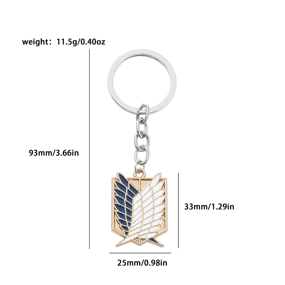 Anime Attack on Titan Enamel B - огляд і ціна Men'S Accessories Jewelry