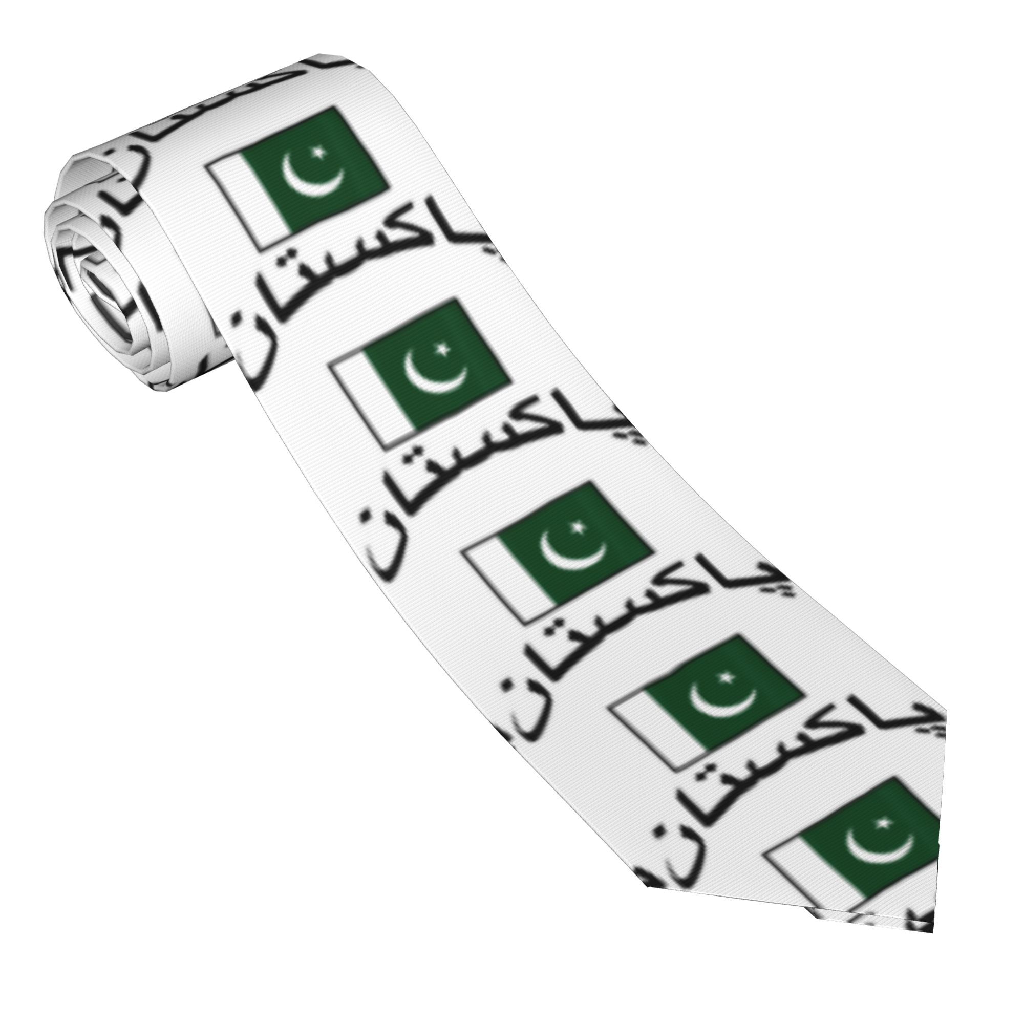 Pakistan Flag Pakistani Tie  L - огляд і ціна Men Accessories In Pakistan
