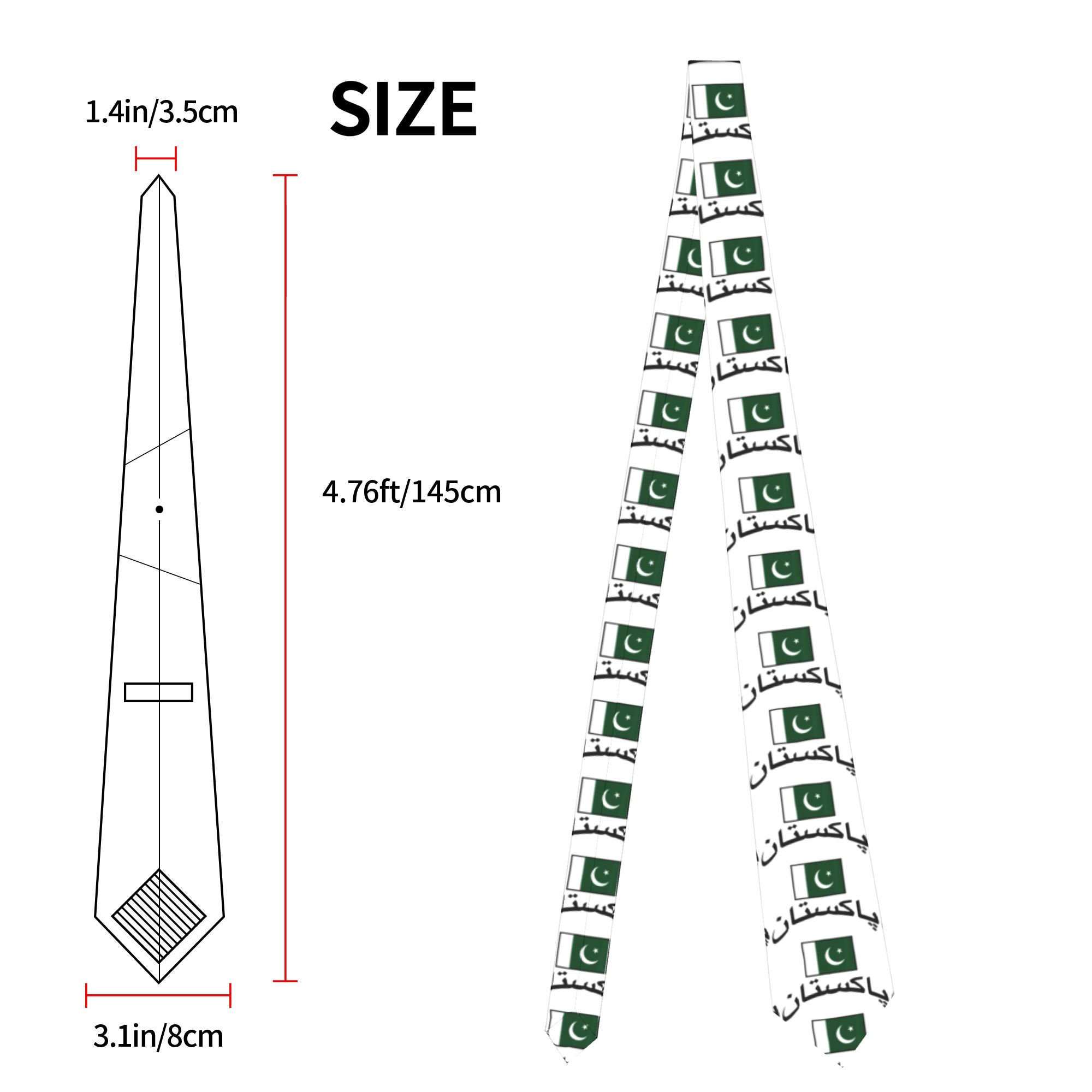 Pakistan Flag Pakistani Tie  L - огляд і ціна Men Accessories In Pakistan