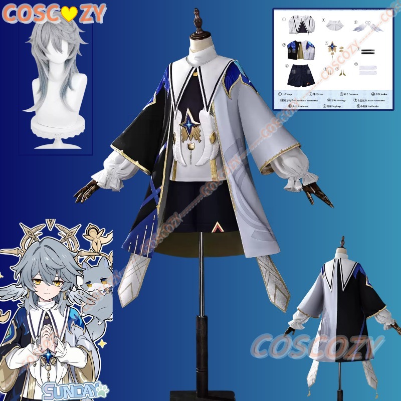 Honkai Star Rail Sunday Little - огляд і ціна Men'S Accessories With Suits