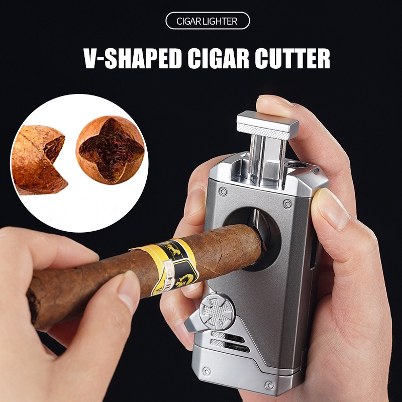 Multi-Function Cigar Lighter S - огляд і ціна Cigar Cutter Set