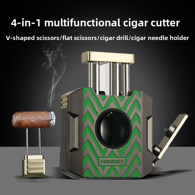 HONEST 4 in 1 Cigar Tool Set - - огляд і ціна Cigar Cutter Set