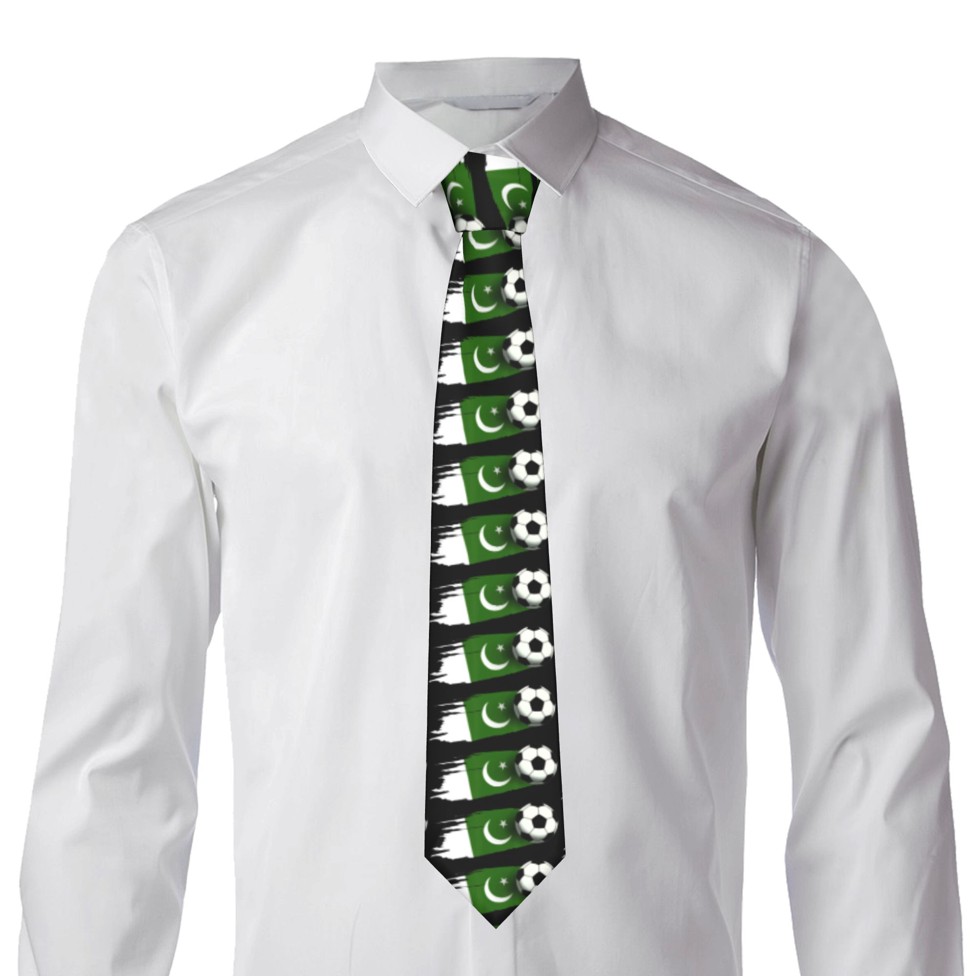 Mens Tie Pakistan Flag Pakista - огляд і ціна Men Accessories In Pakistan