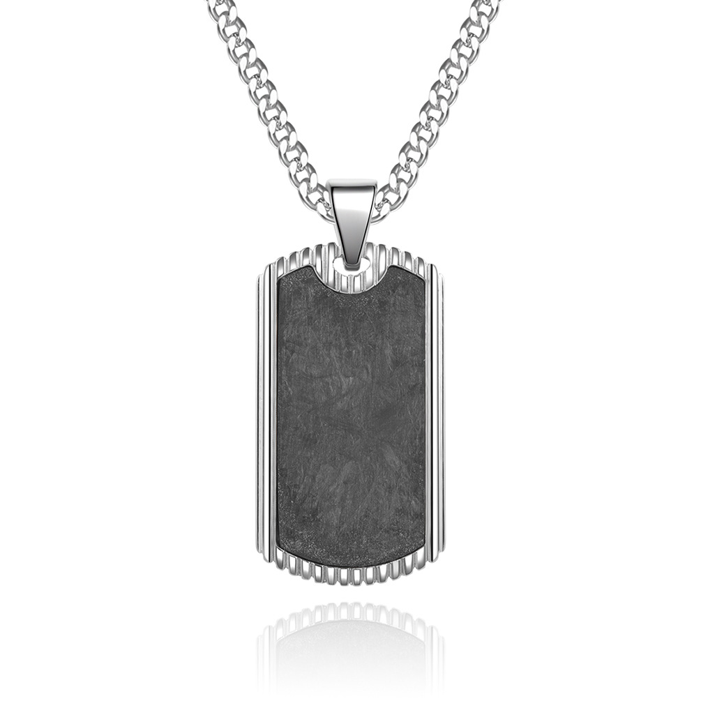 Carbon Fiber Pendant Stainless - огляд і ціна Men Accessories List